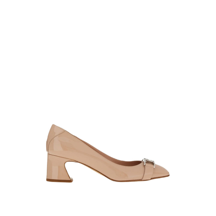 Zapatos de salón para mujer Ferragamo Rei 55 en color beige