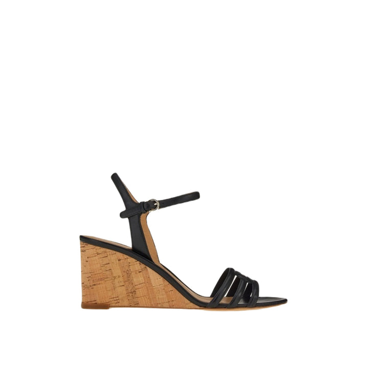 Sandalias de mujer Ferragamo Fieri 70 C marrón y negro