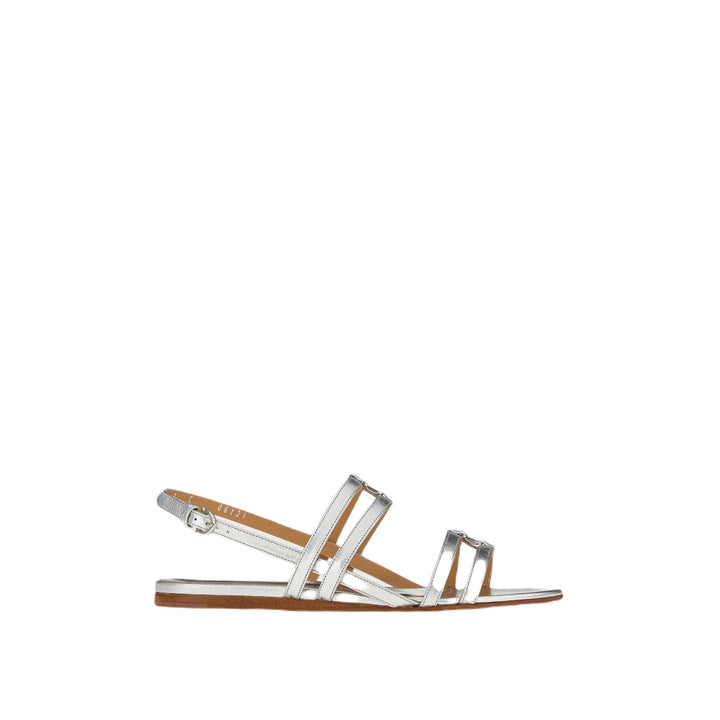 Sandalias de mujer Ferragamo Typa color plata