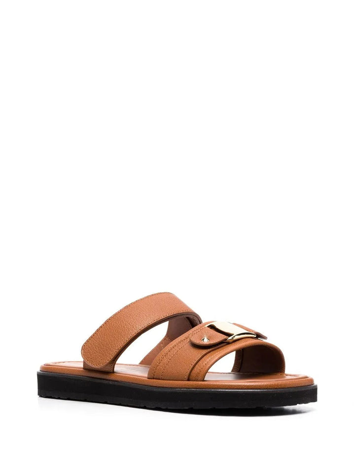 Ferragamo Vara Touch-Strap Sandals