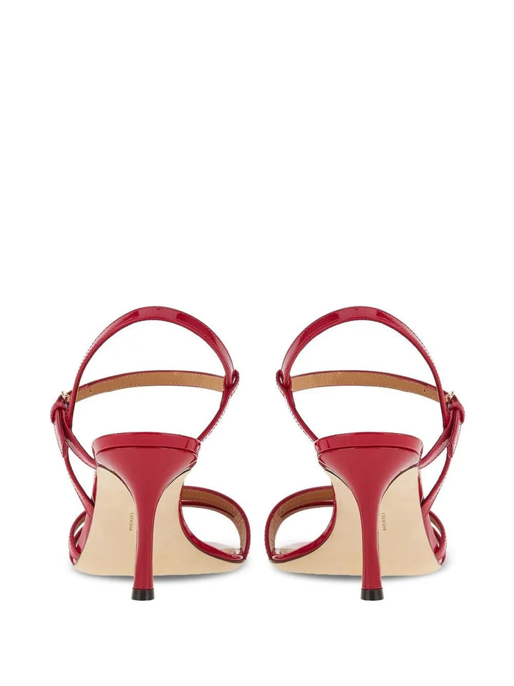 Ferragamo High-Shine Finish 70Mm Sandals