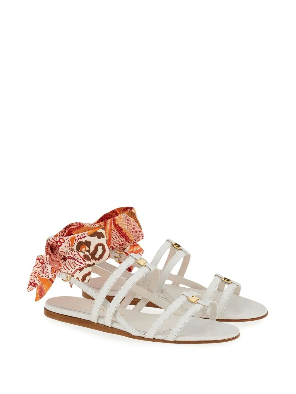 Ferragamo Vara Lace-Up Sandals