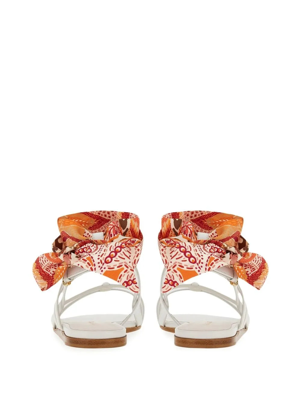 Ferragamo Vara Lace-Up Sandals