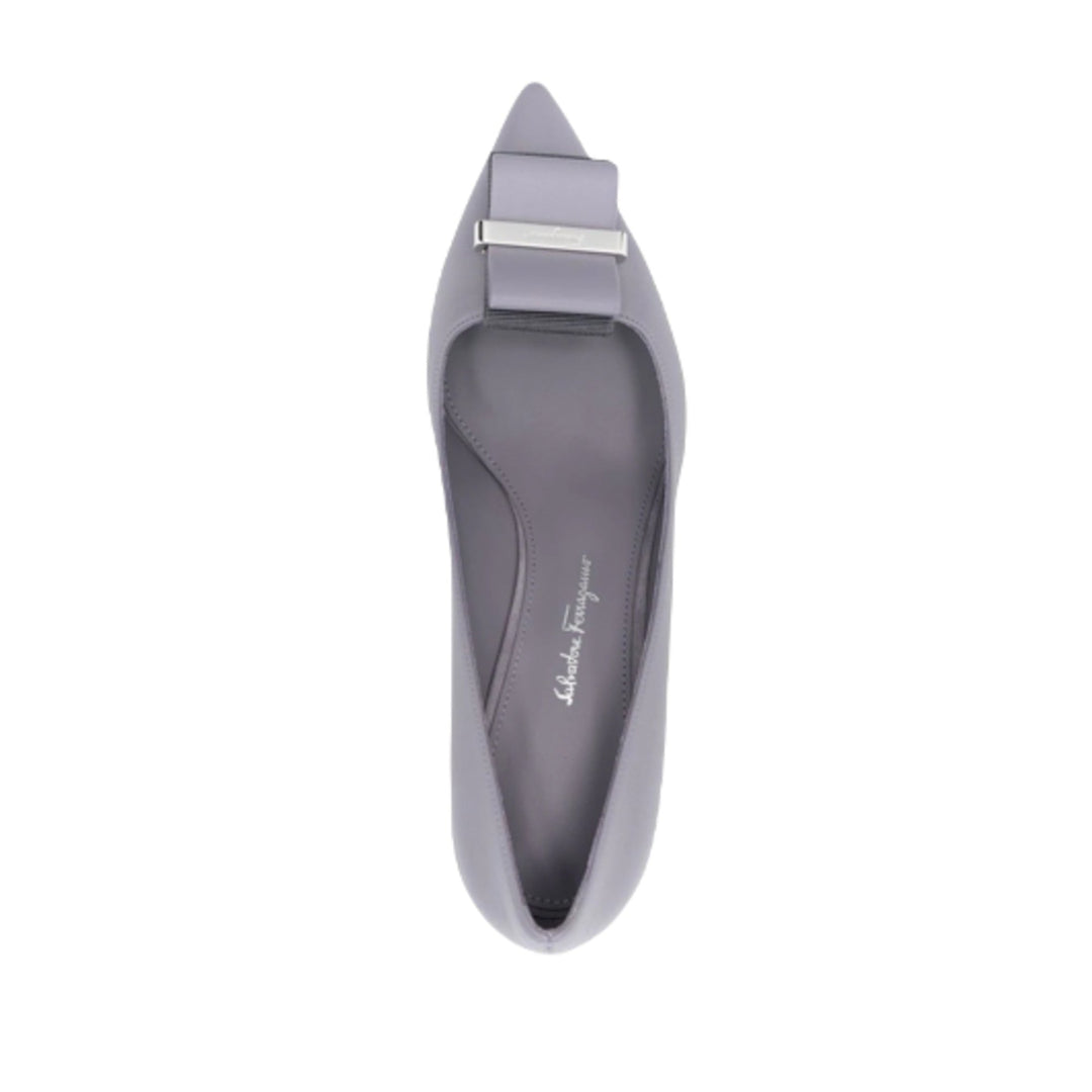 Ferragamo Winnie 70 Women's Pumps Grey