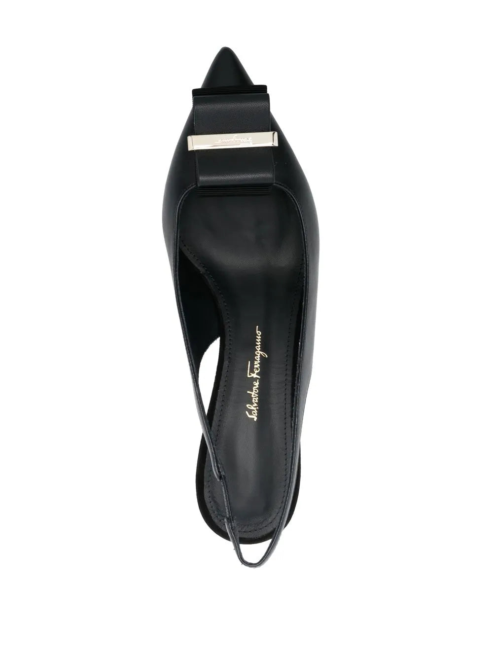 Ferragamo Vara Bow 10Mm Slingback Pumps