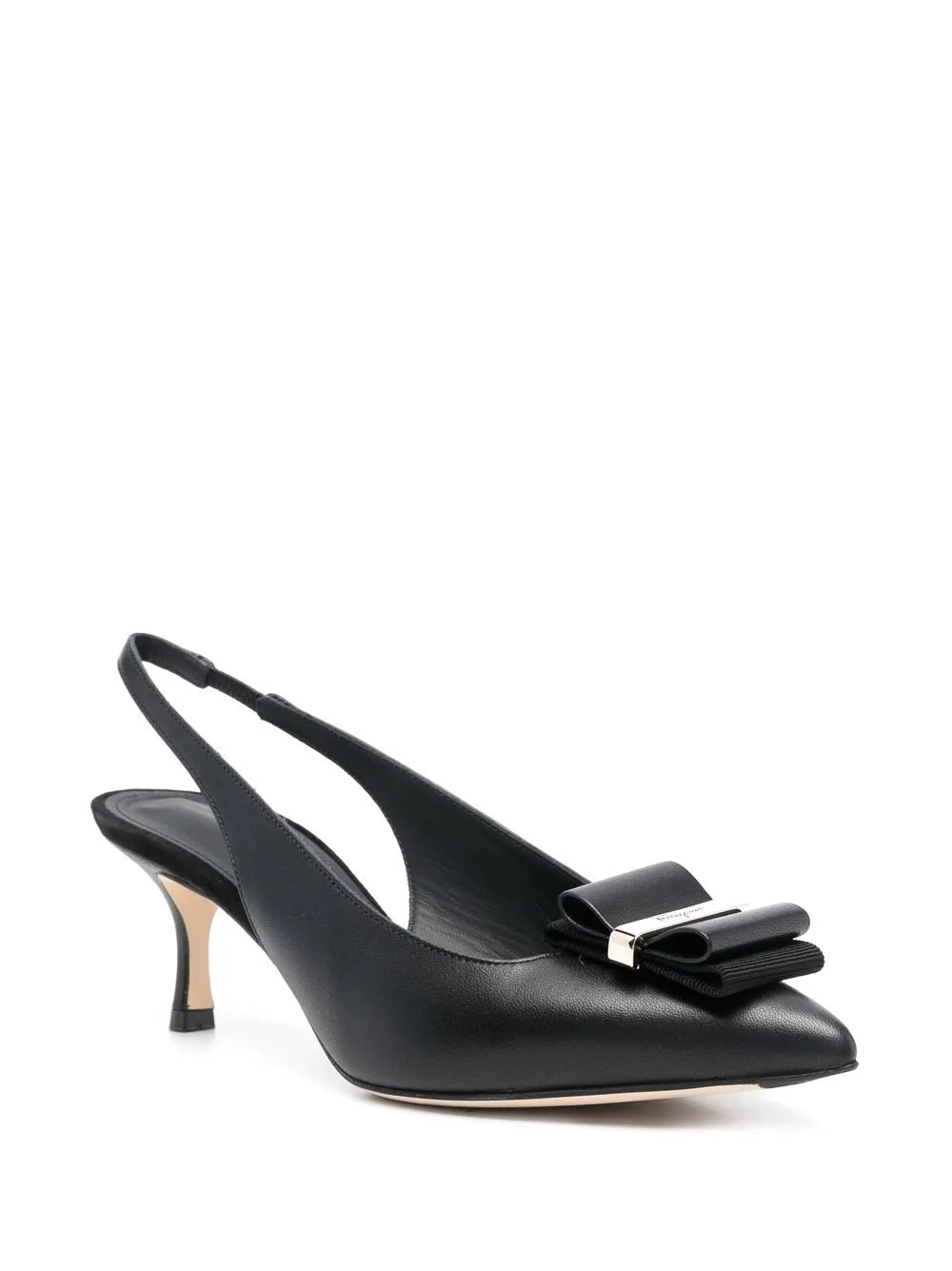 Ferragamo Vara Bow 10Mm Slingback Pumps