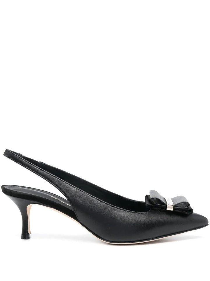 Ferragamo Vara Bow 10Mm Slingback Pumps