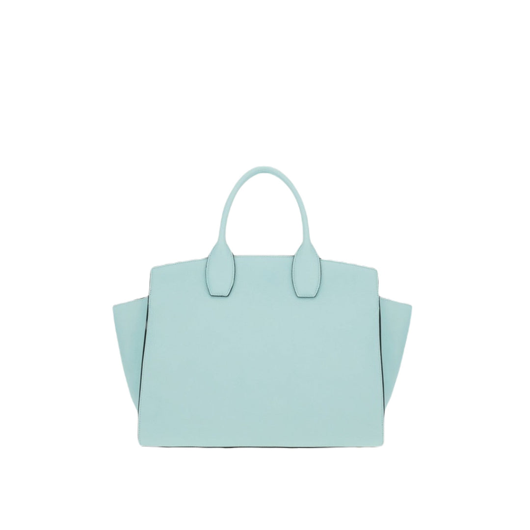 Ferragamo Studio Soft Shoulder Bag Blue