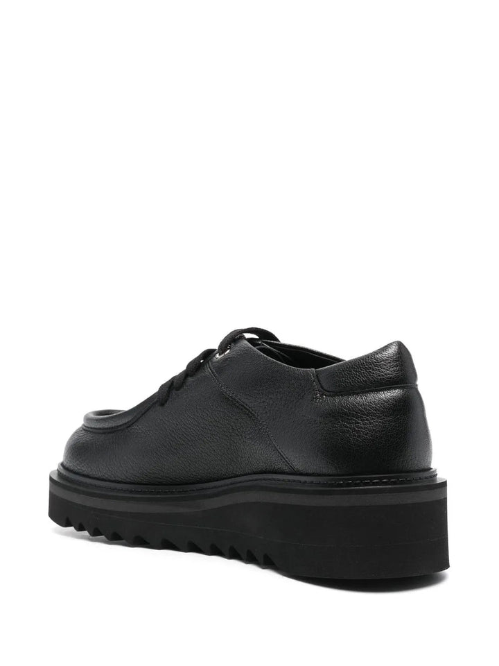 Ferragamo 50Mm Chunky Lace-Up Oxford Shoes