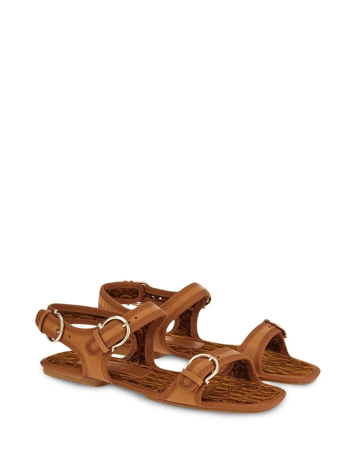 Ferragamo Nomadic Stories Leather Sandals