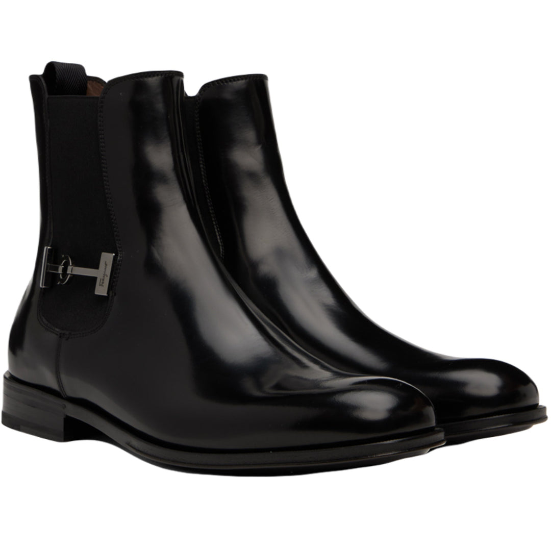 Ferragamo Isidoro Men's Boots Black