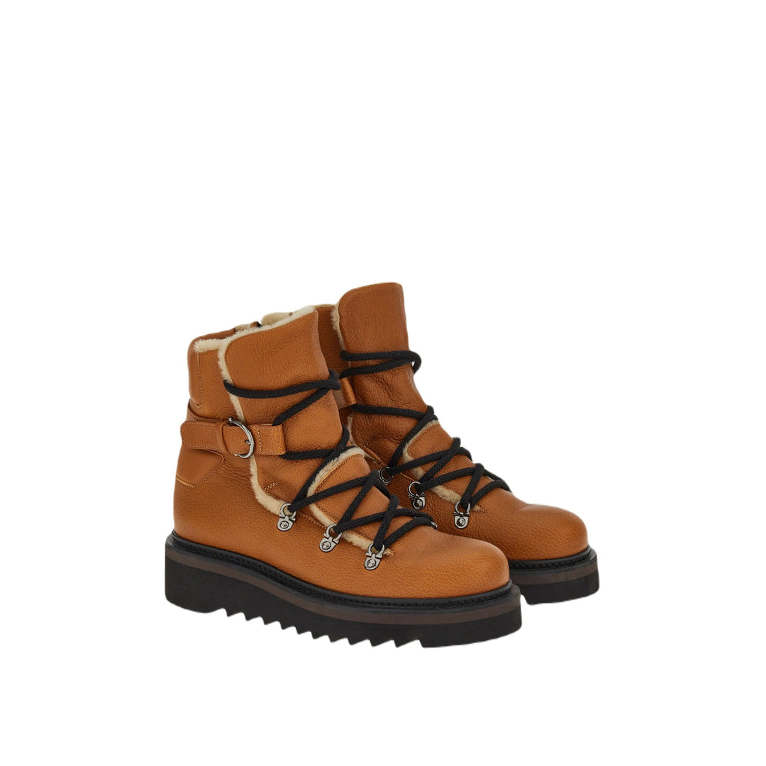 Ferragamo Elimo F Women's Boots Brown
