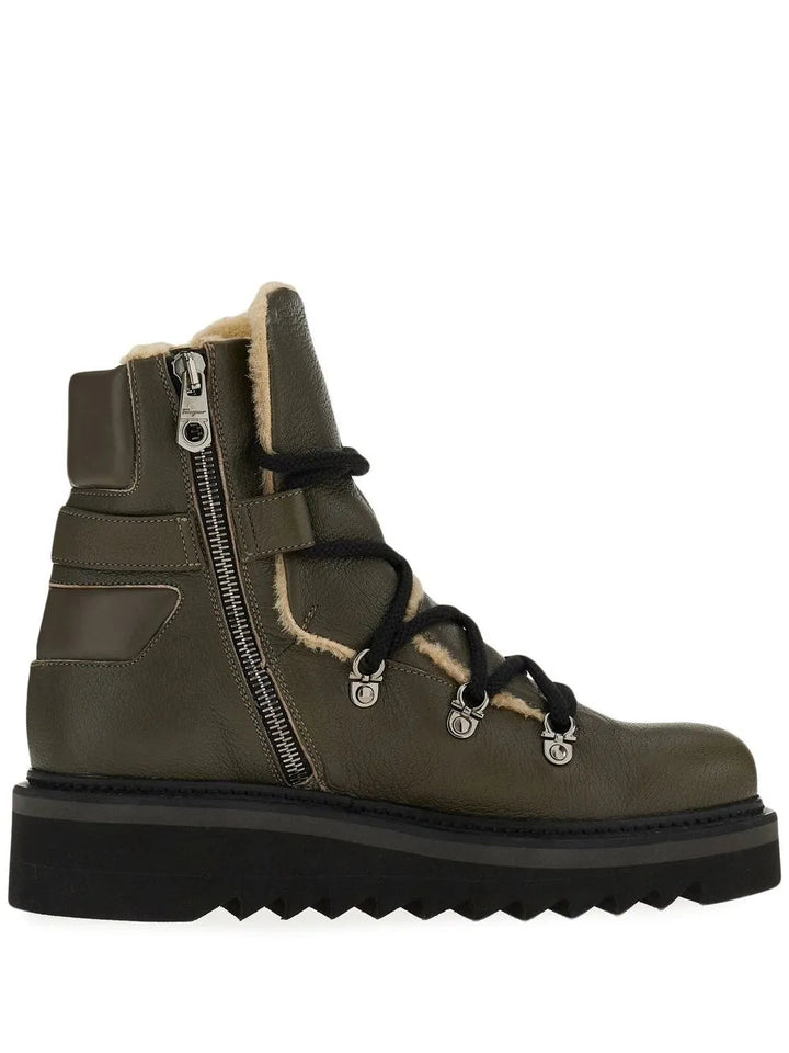 Ferragamo Bootie - Gray