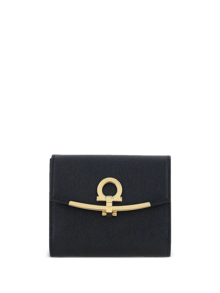 Ferragamo Fold-Over Clasp Purse