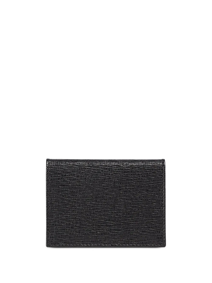 Ferragamo Gancini Leather Card Holder
