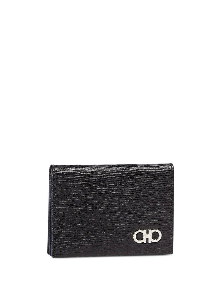 Ferragamo Gancini Leather Card Holder
