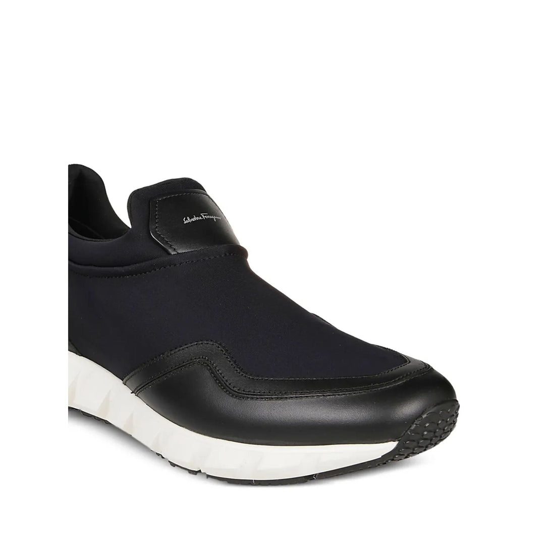 Ferragamo Slip-On Leather Sneakers