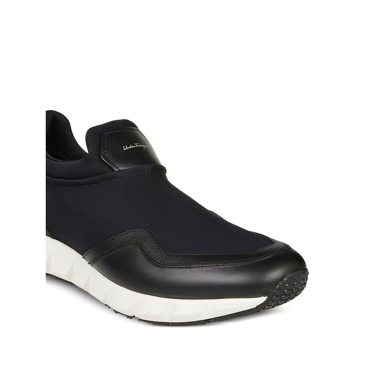 Ferragamo Slip-On Leather Sneakers