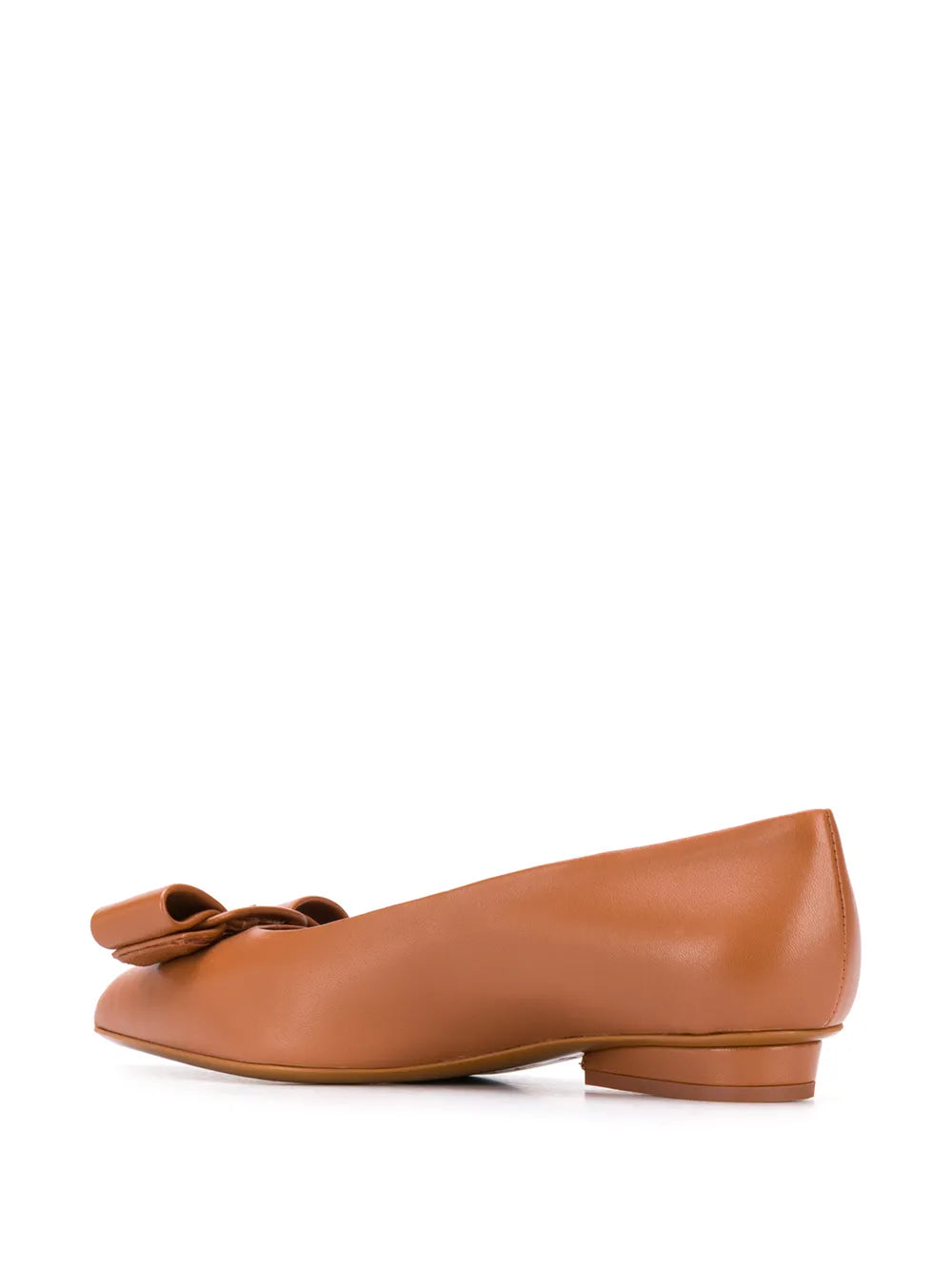 Ferragamo Vara Bow Flat Pumps
