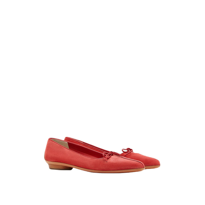 Bailarinas para mujer Ferragamo Cherie en color rojo