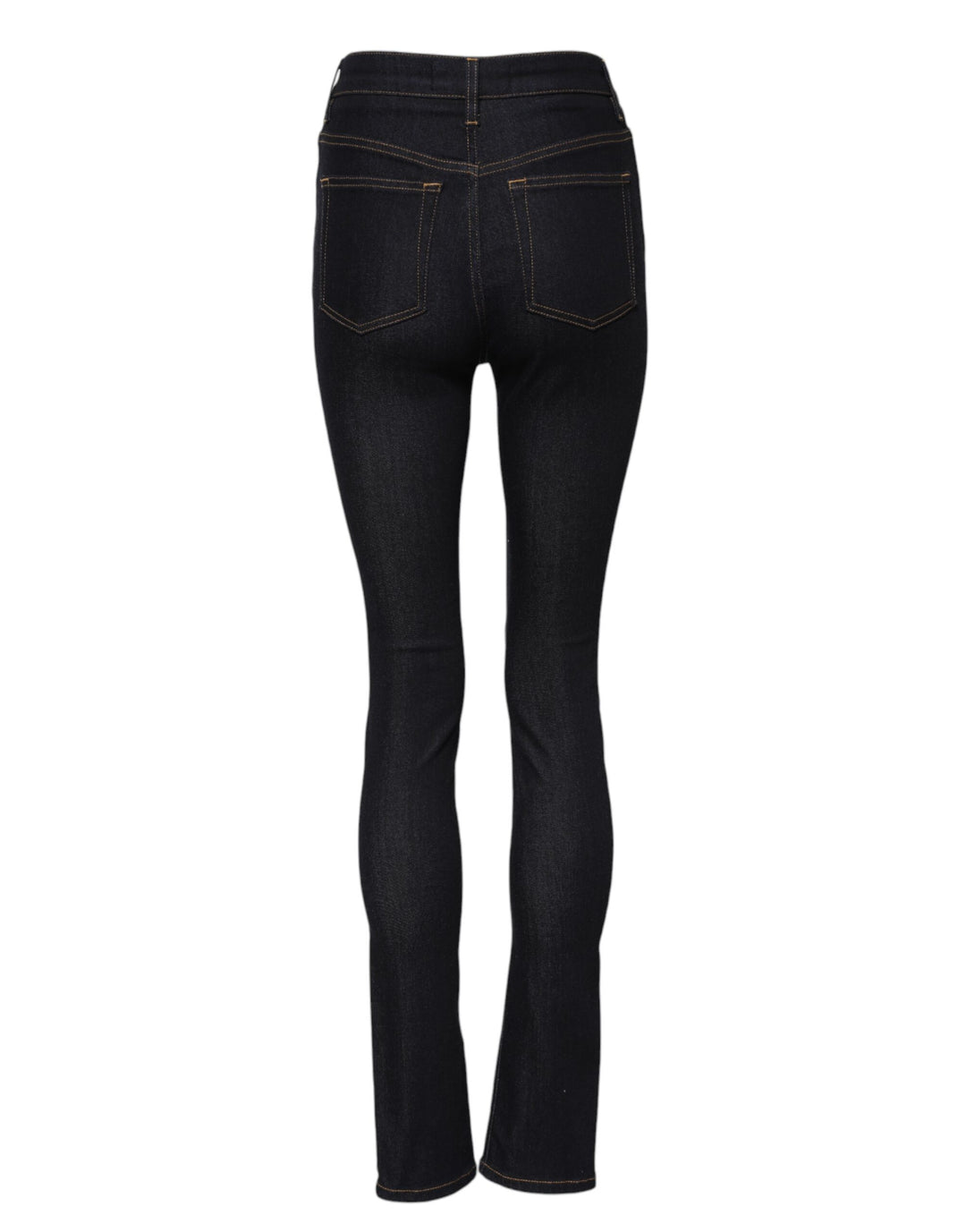 Dolce &amp; Gabbana Sample Sale Dolce &amp; Gabbana Blue Cotton High Waist Skinny Denim Jeans - | Designer outlet