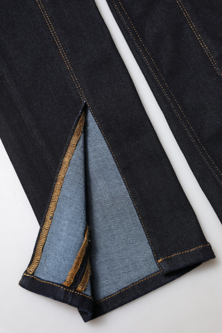 Dolce &amp; Gabbana Sample Sale Dolce &amp; Gabbana Blue Cotton High Waist Skinny Denim Jeans - | Designer outlet