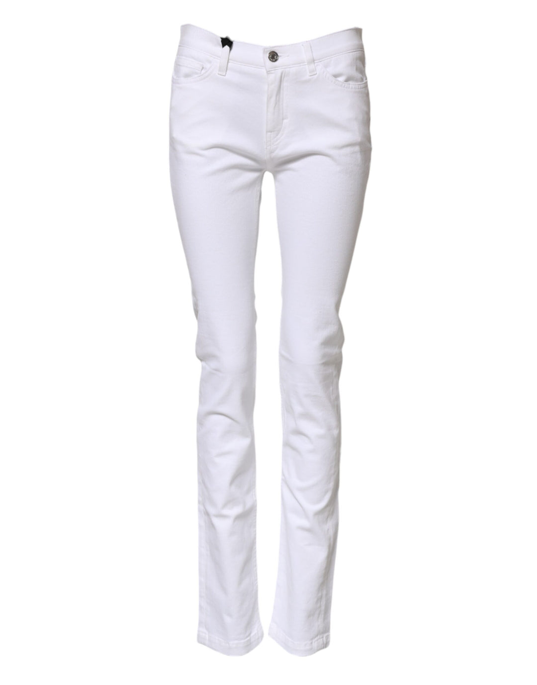 Dolce &amp; Gabbana Sample Sale Dolce &amp; Gabbana White GRACE Mid Waisted Skinny Denim Jeans - | Designer outlet
