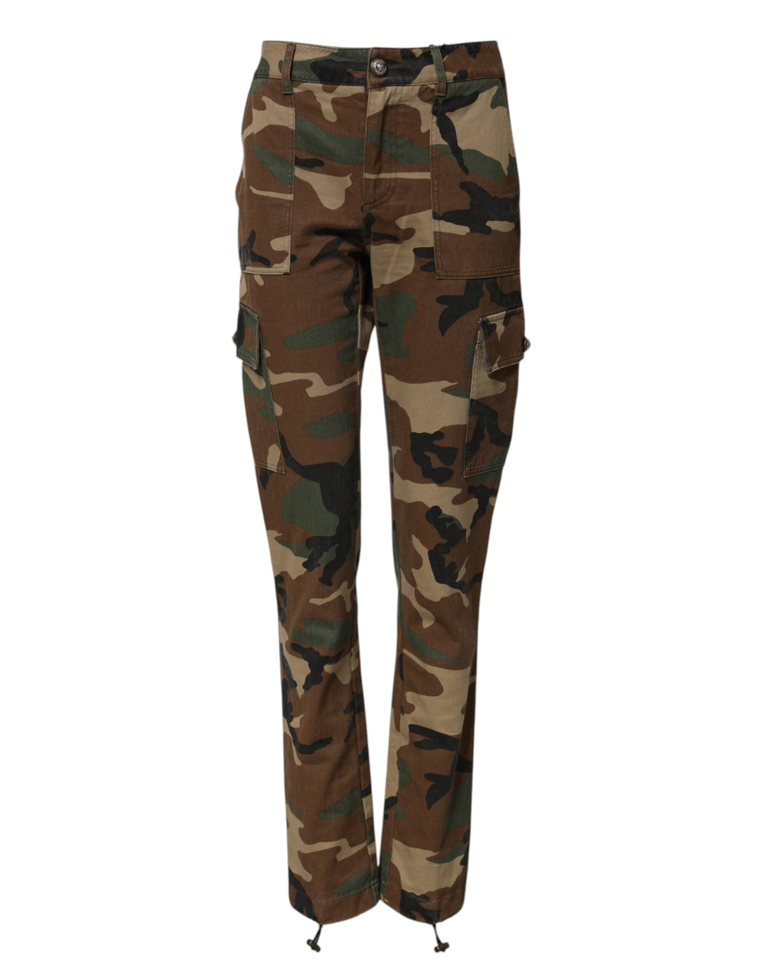 Dolce &amp; Gabbana Sample Sale Dolce &amp; Gabbana Multicolor Camouflage Cargo Pants - | Designer outlet