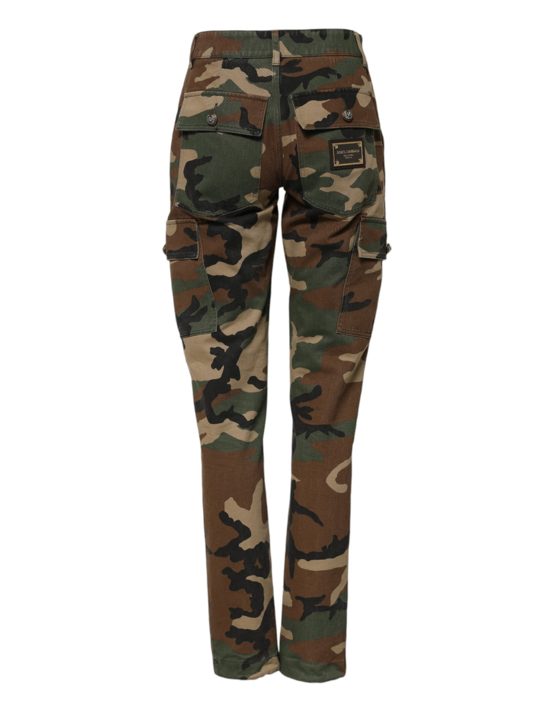 Dolce &amp; Gabbana Sample Sale Dolce &amp; Gabbana Multicolor Camouflage Cargo Pants - | Designer outlet