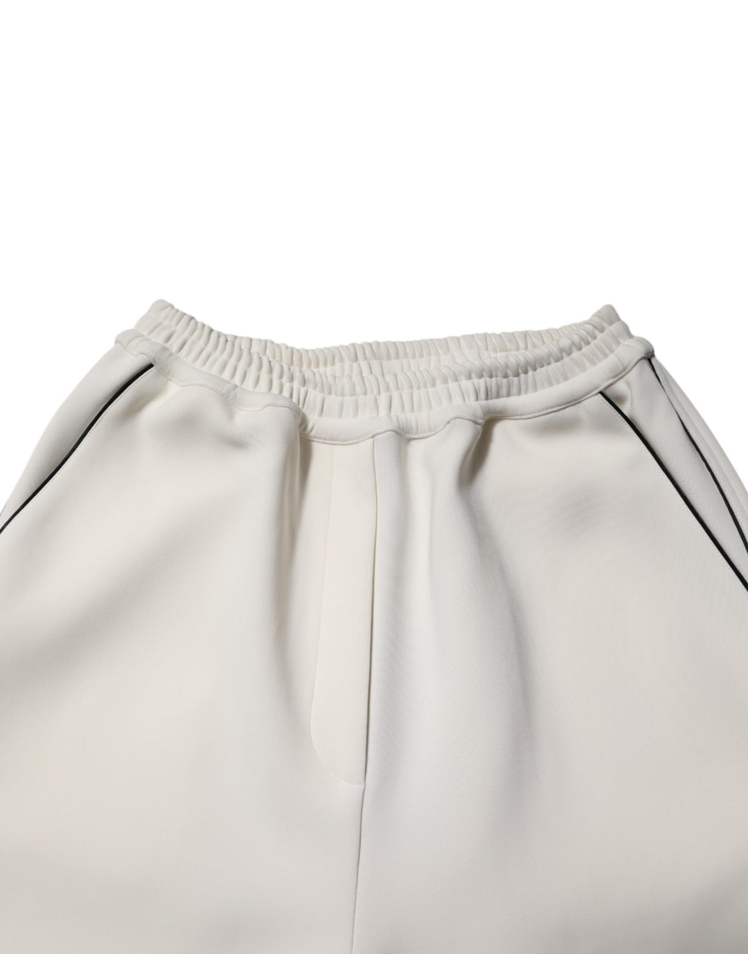 Dolce &amp; Gabbana Sample Sale Dolce &amp; Gabbana White Viscose Wide Leg Pull On Pants - | Designer outlet