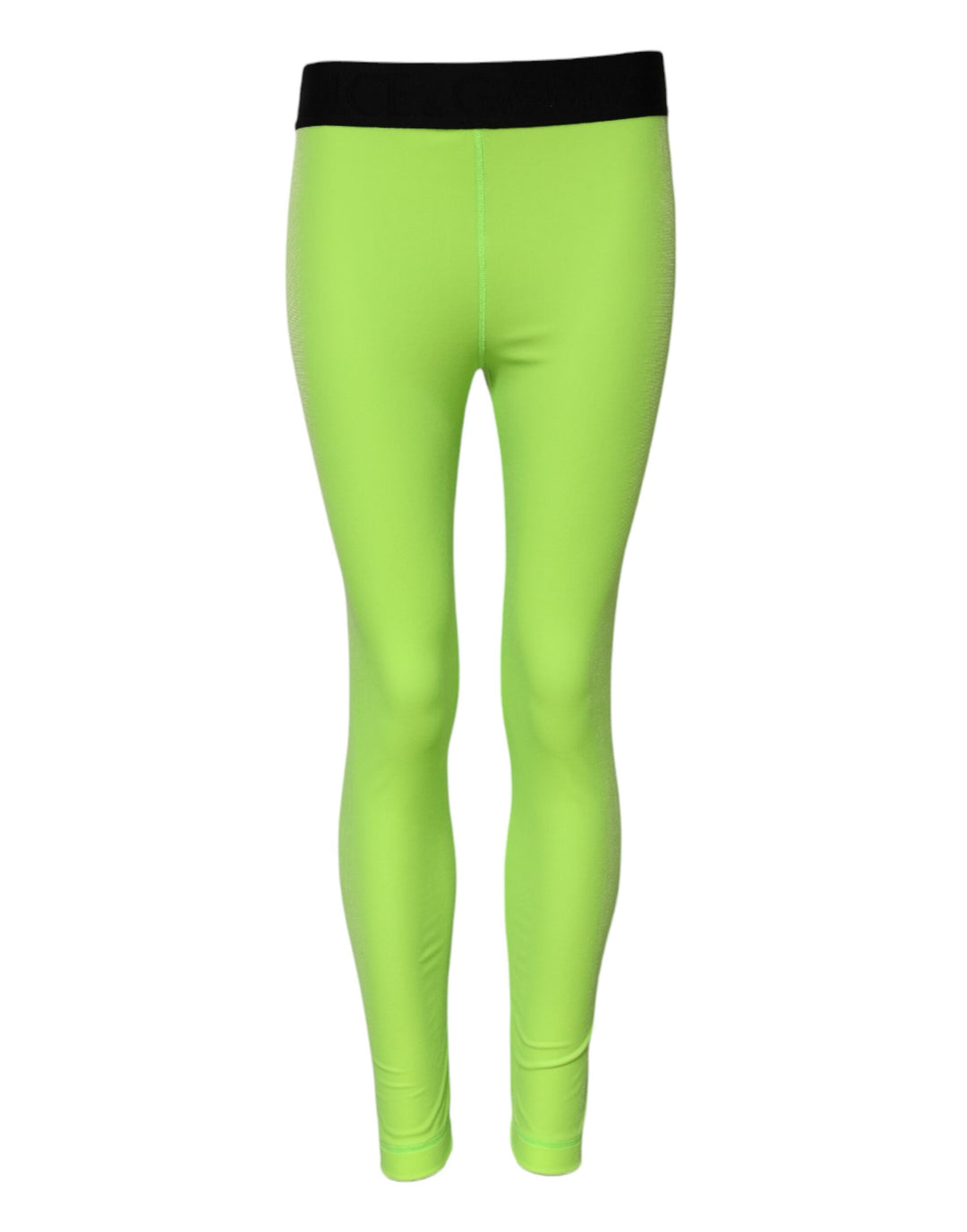 Dolce &amp; Gabbana Sample Sale Dolce &amp; Gabbana Green Nylon Slim Fit Leggings Pants - | Designer outlet