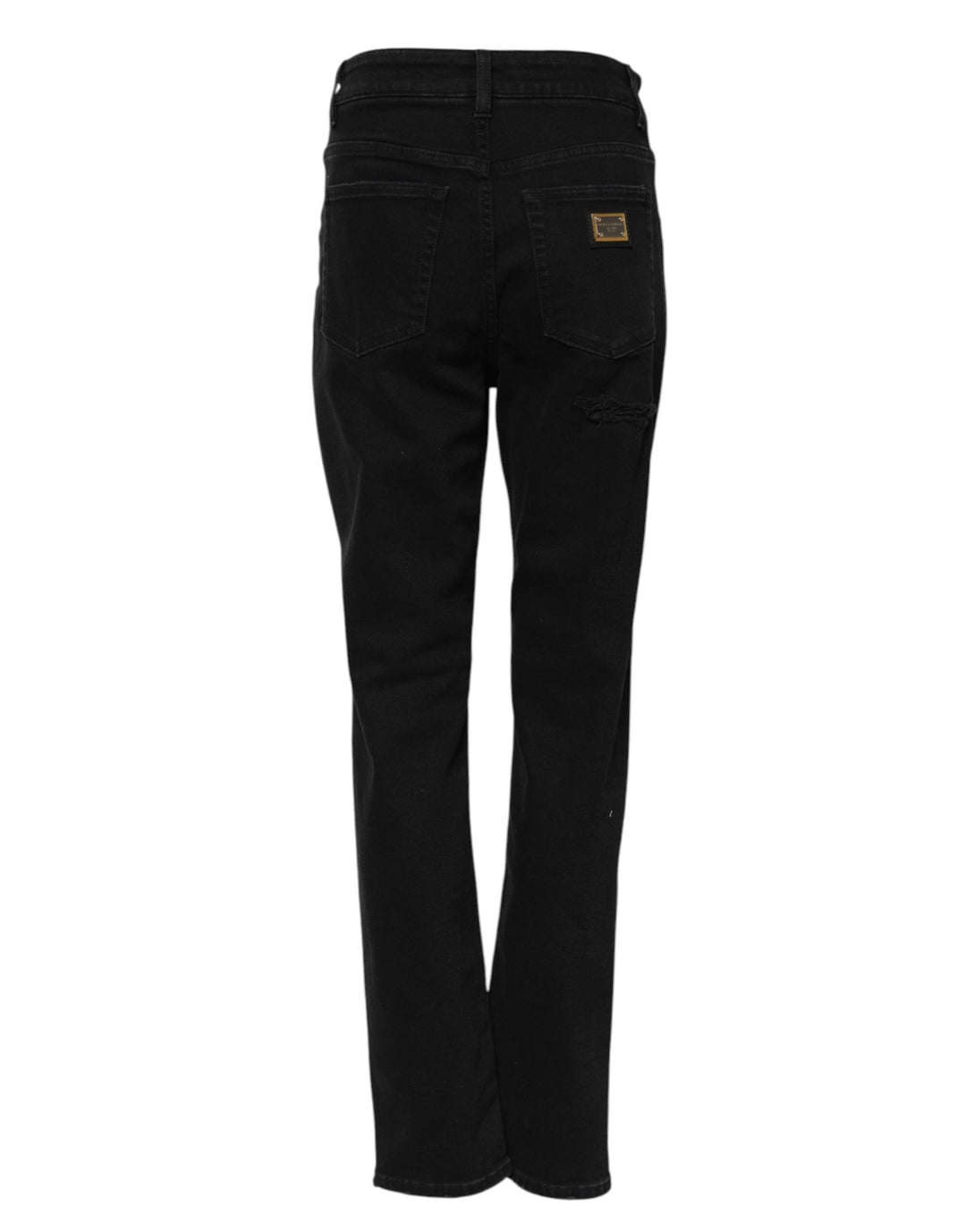 Dolce &amp; Gabbana Sample Sale Dolce &amp; Gabbana Black Boyfriend Cotton Flared Denim Jeans - | Designer outlet