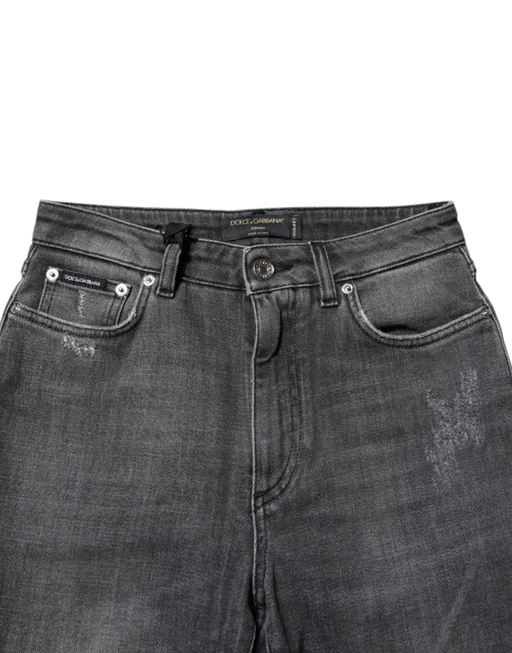 Dolce &amp; Gabbana Sample Sale Dolce &amp; Gabbana Dark Gray AUDREY Cotton Skinny Denim Jeans - | Designer outlet