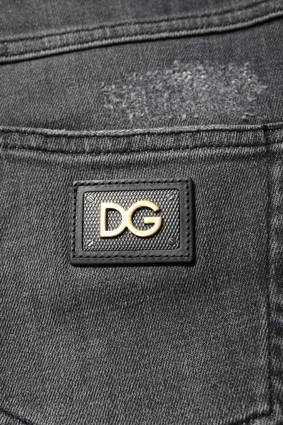Dolce &amp; Gabbana Sample Sale Dolce &amp; Gabbana Dark Gray AUDREY Cotton Skinny Denim Jeans - | Designer outlet