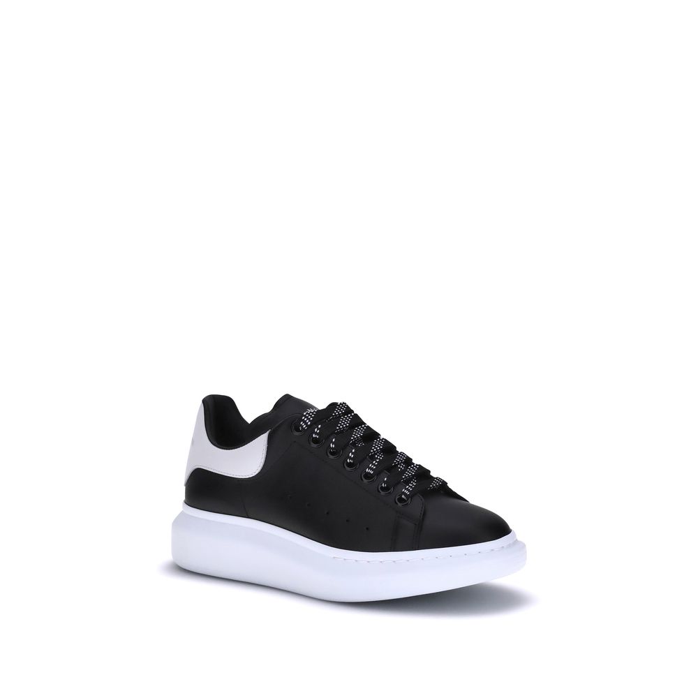 スニーカー MCQUEEN SNEAKERS Alexander Mcqueen Court Trainer Leather & Glitter Sneaker