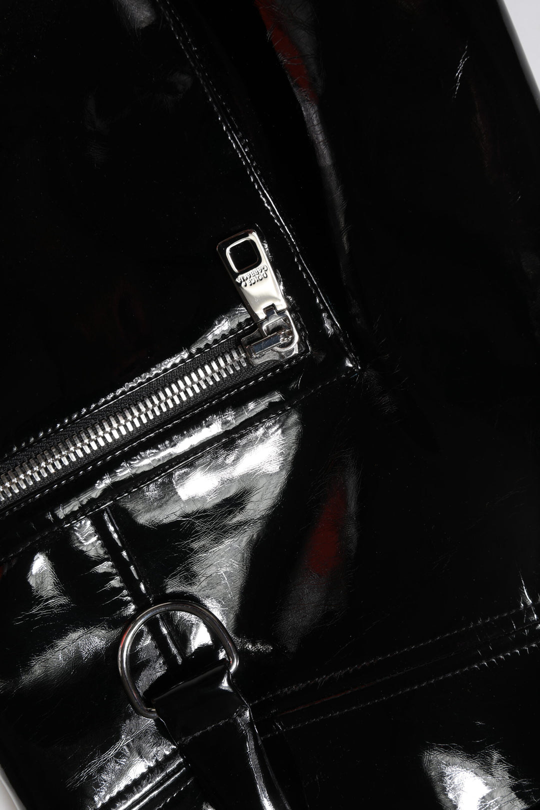 Dolce &amp; Gabbana Sample Sale Dolce &amp; Gabbana Black High Waist Cargo Bootcut Pants - | Designer outlet
