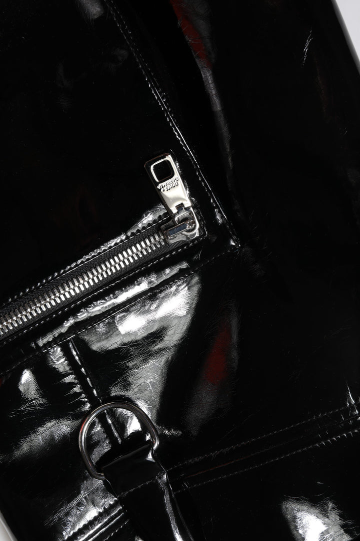 Dolce &amp; Gabbana Sample Sale Dolce &amp; Gabbana Black High Waist Cargo Bootcut Pants - | Designer outlet