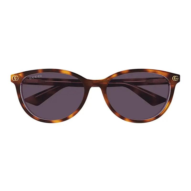 Gucci Sample Sale | Gucci Sunglasses Cat Eye Full Rim, Havana Frame and Violet Lens GG1818SK004 - Sunglasses | Designer outlet