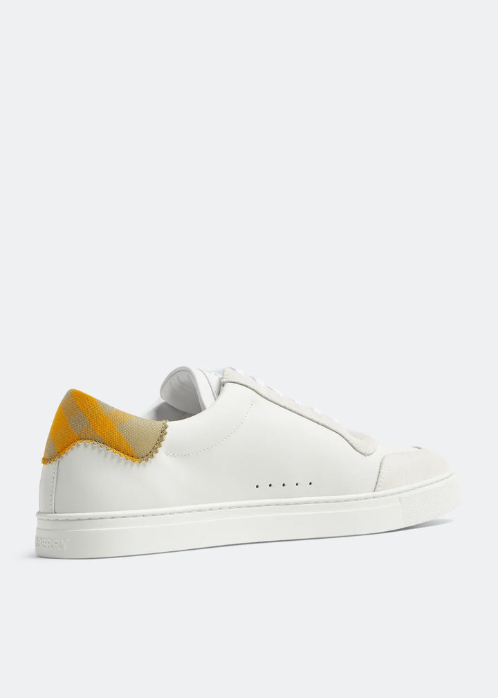 Burberry Robin Sneaker White Yellow