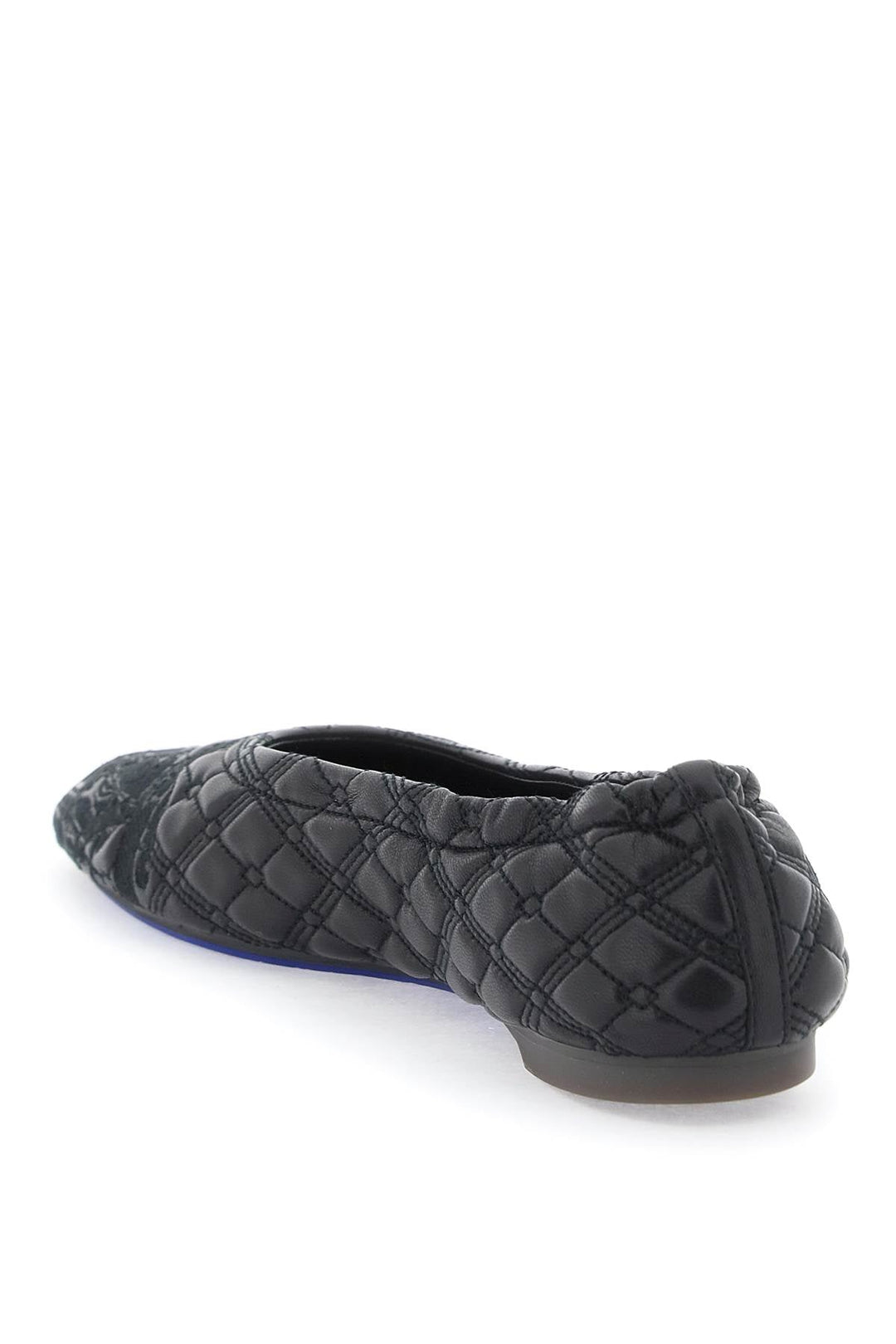 Burberry Quilted Leather Sadler Ballet Flats