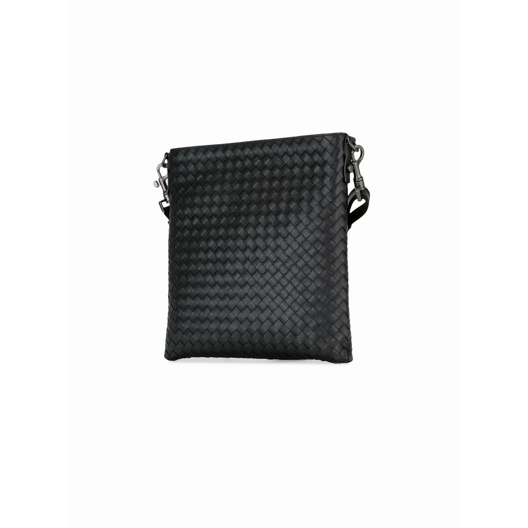 Bottega Veneta Intrecciato Weave Messenger Bag