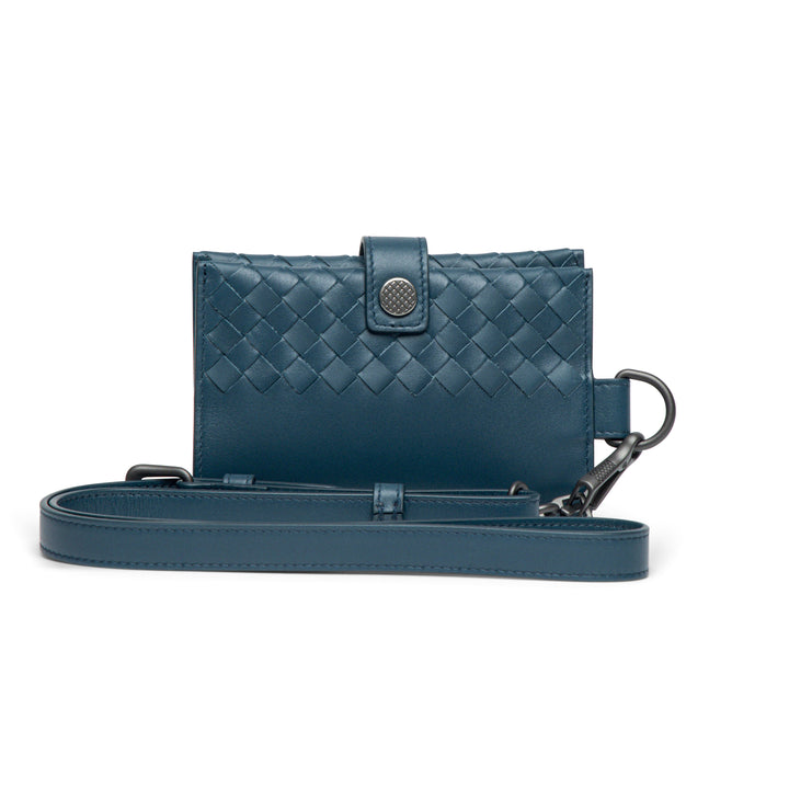 Bottega Veneta Passcase Leather Wallet