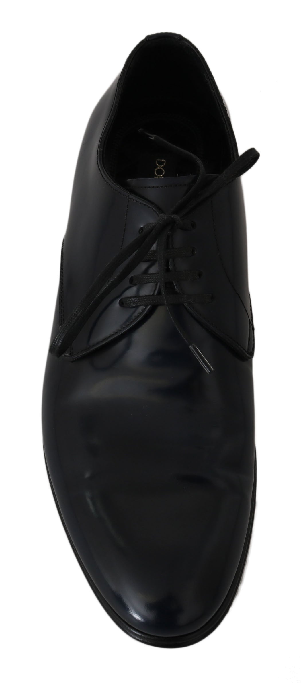 Dolce &amp; Gabbana Sample Sale Dolce &amp; Gabbana Blue Leather Dress Derby Formal Mens Shoes - | Designer outlet