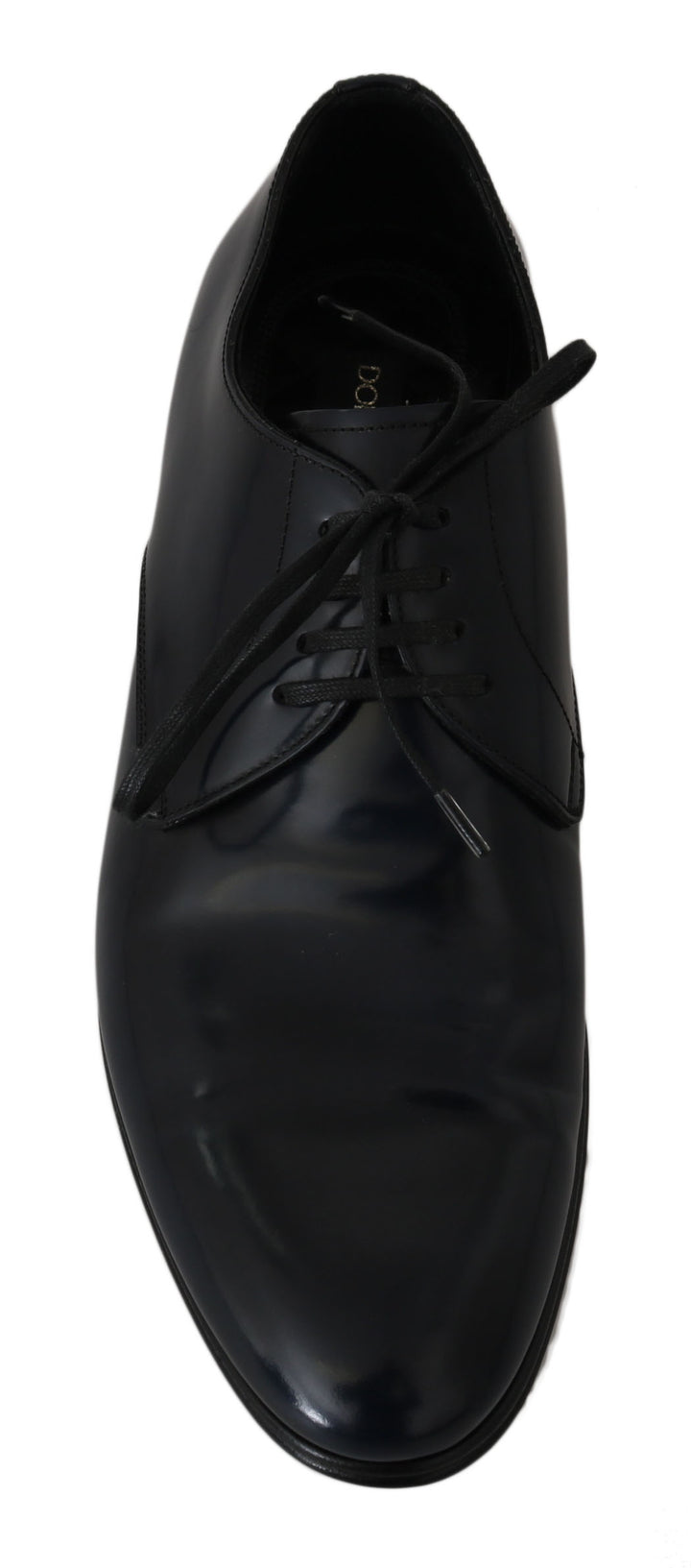 Dolce &amp; Gabbana Sample Sale Dolce &amp; Gabbana Blue Leather Dress Derby Formal Mens Shoes - | Designer outlet