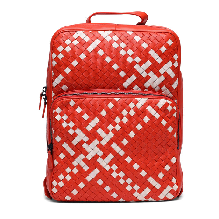Bottega Veneta Intrecciato Woven Backpack