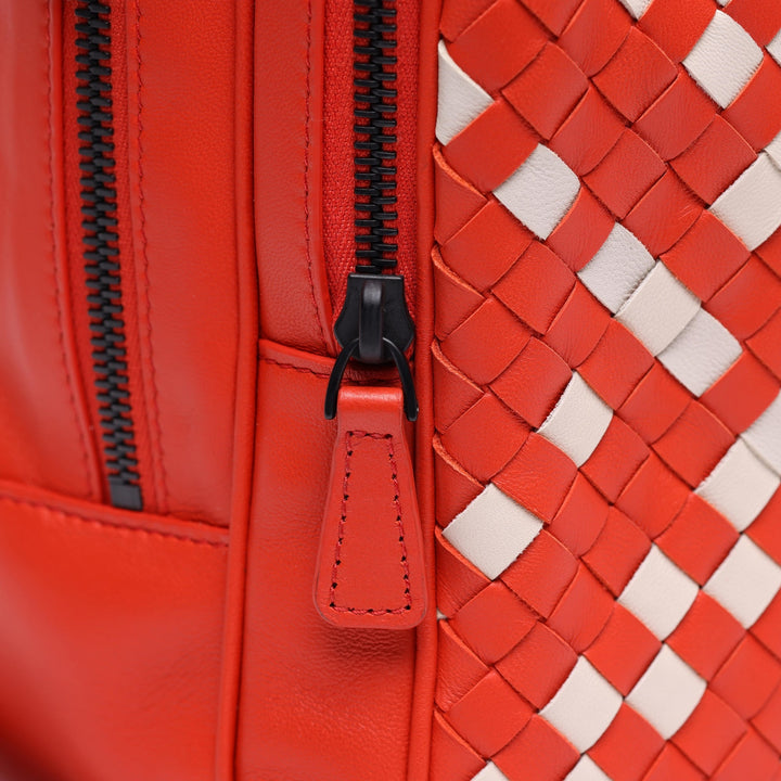 Bottega Veneta Intrecciato Woven Backpack
