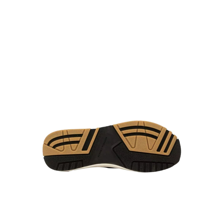 Bottega Veneta Speedster Athletic Sneakers in White/Black