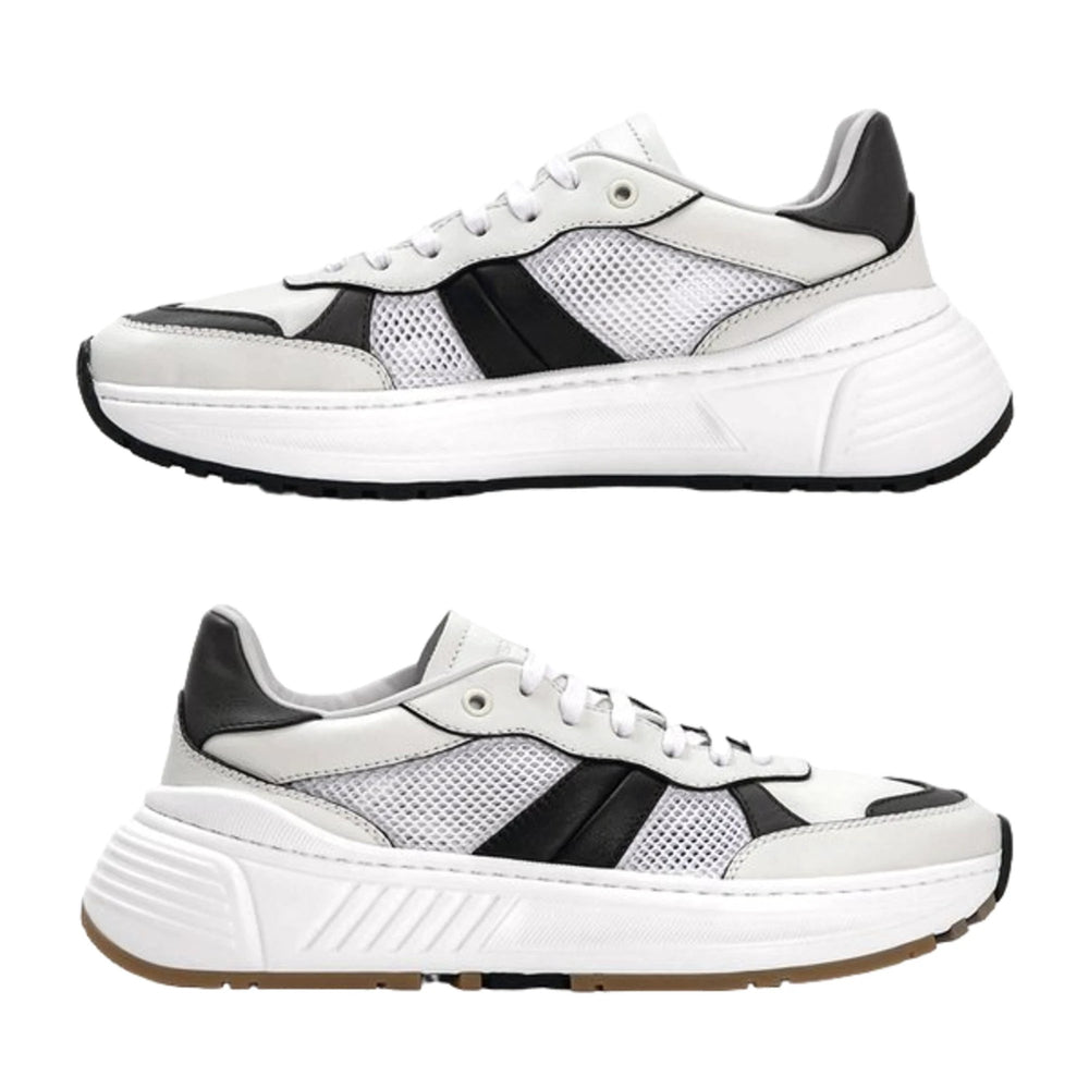 Bottega Veneta Sample Sale Bottega Veneta Speedster Athletic Sneakers White/Black - Apparel & Accessories > Shoes > Sneakers Shoes | Designer outlet