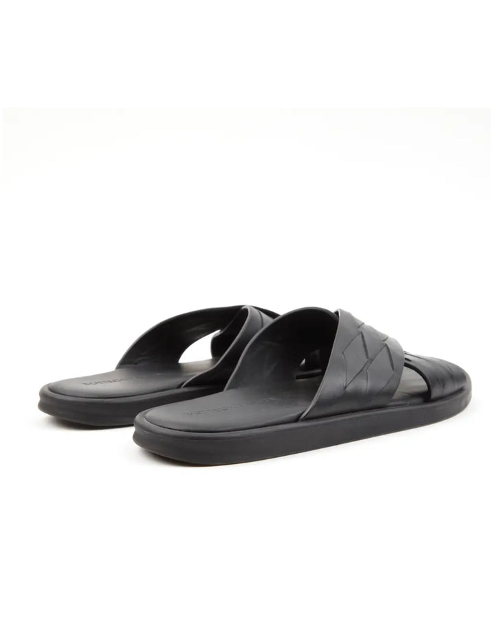 Bottega Veneta Leather Flip Flops