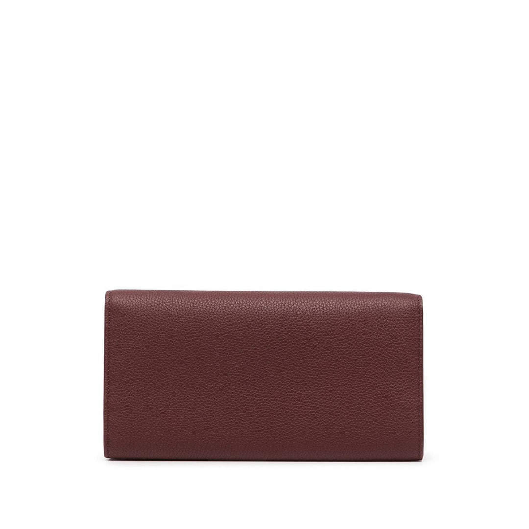 Bottega Veneta Embossed Logo Continental Wallet